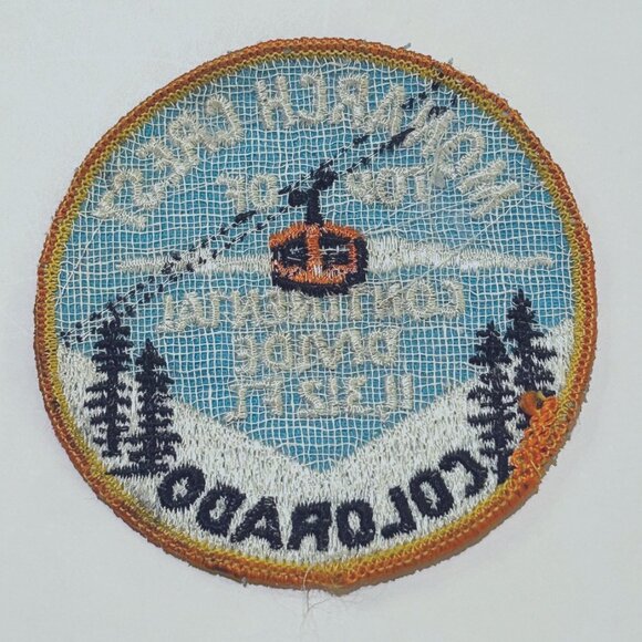 Monarch Crest Top of Continental Divide Colorado Embroidered Patch - Picture 2 of 3